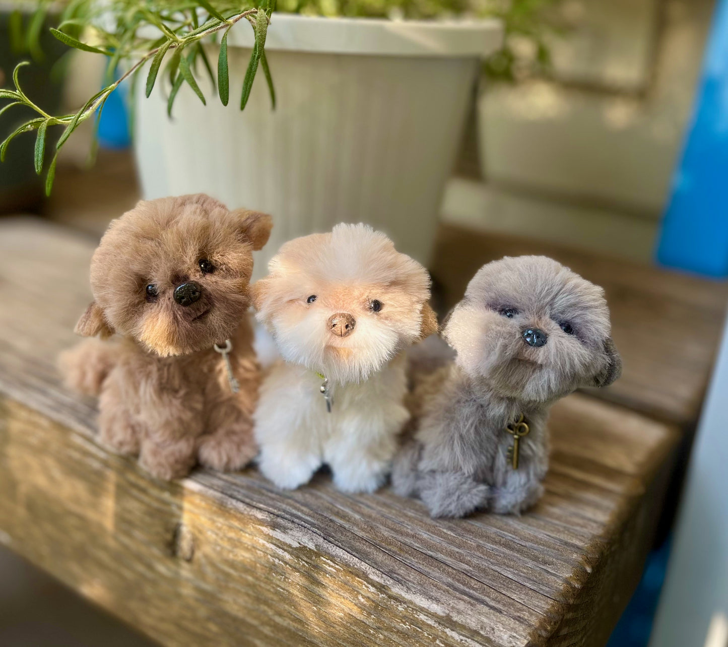 Miniature Posable Shih Tzu