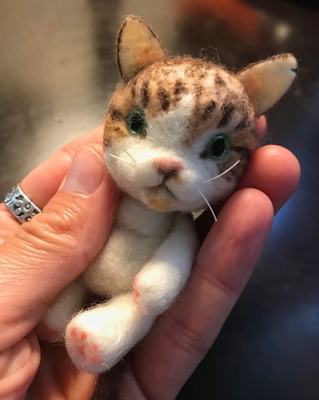 Stuffed Animals - Custom Mini Felted Pet—4"