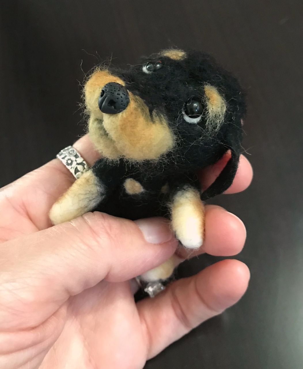 Stuffed Animals - Custom Mini Felted Pet—4"