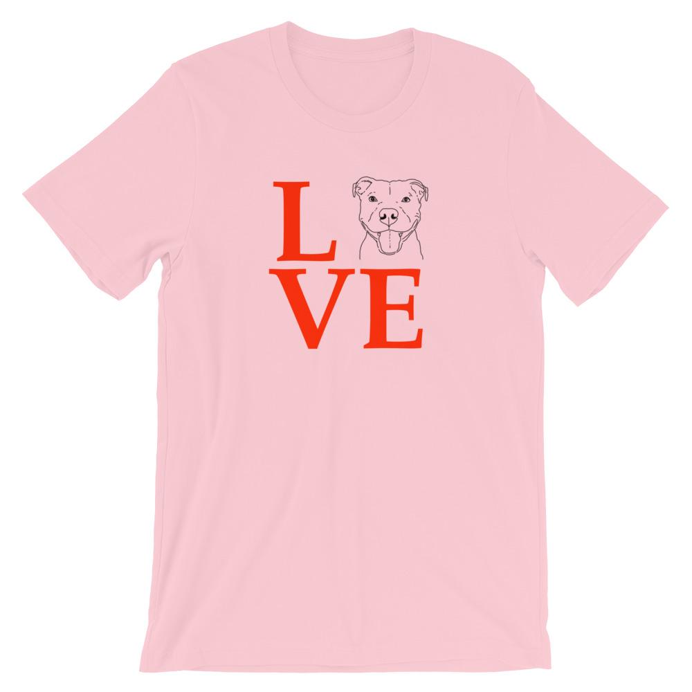 T-Shirts - LOVE Rescue Dog Unisex T-Shirt