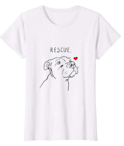 T-Shirts - Rescue Love T-Shirt: Unisex Tee