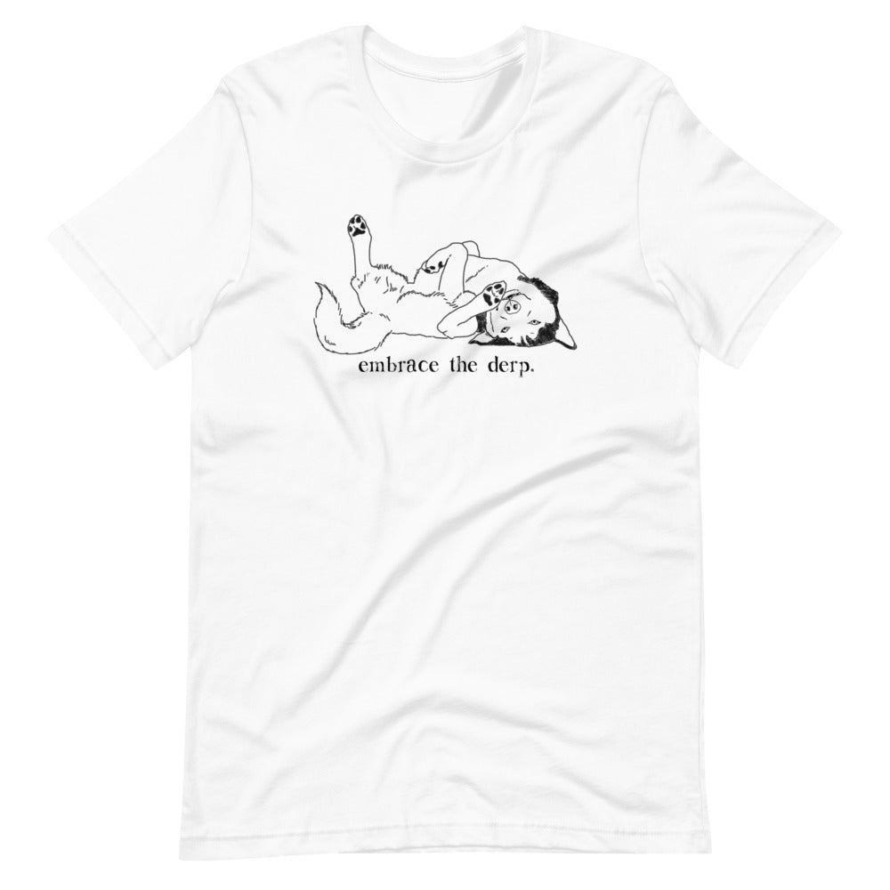Embrace the Derp Husky Unisex T-Shirt