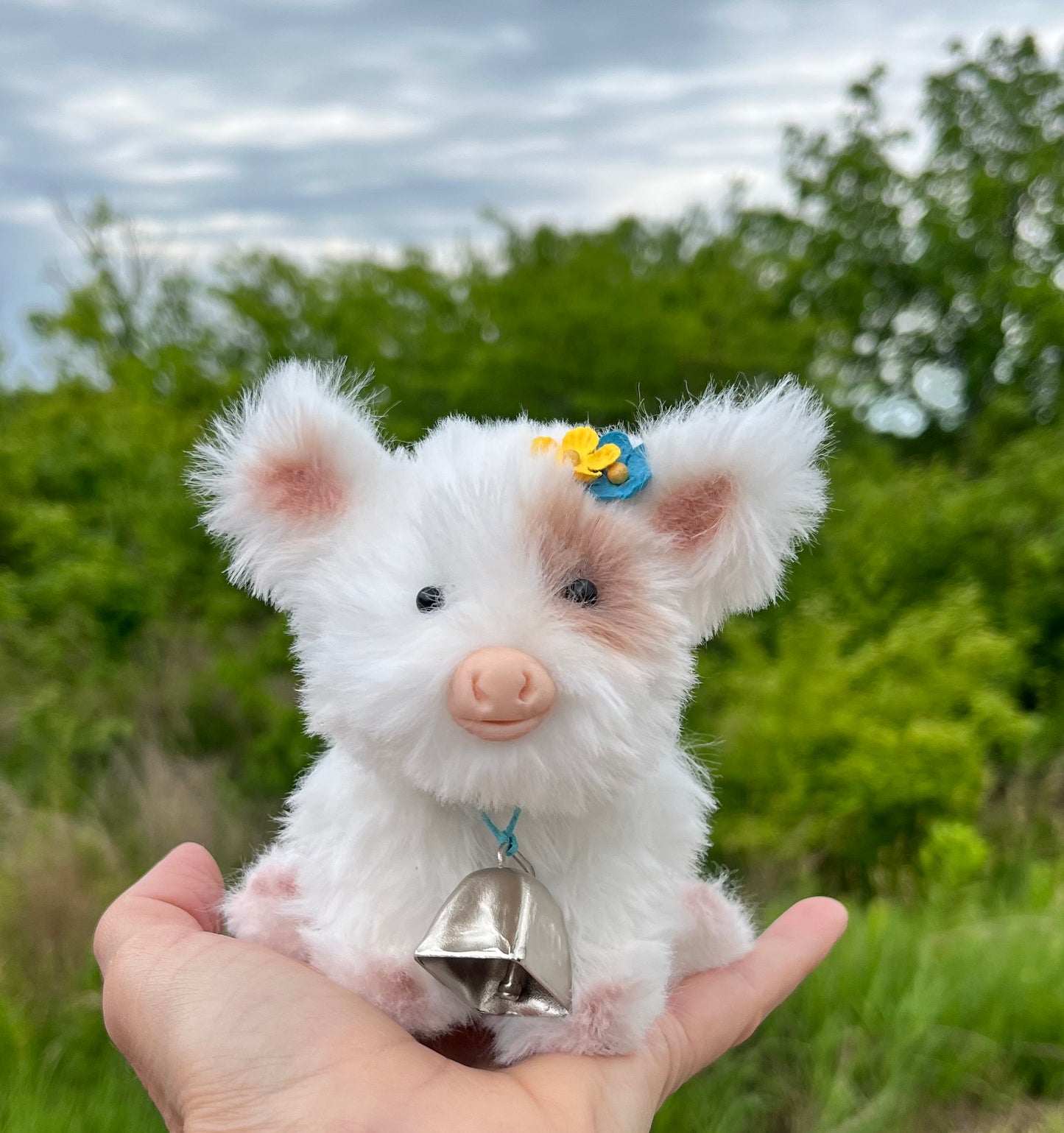 Mini Highland Cows, desktop toys, miniatures, collectibles, handmade cow, plush Highland cow, stuffed aninal Highland cow, cow lover gifts