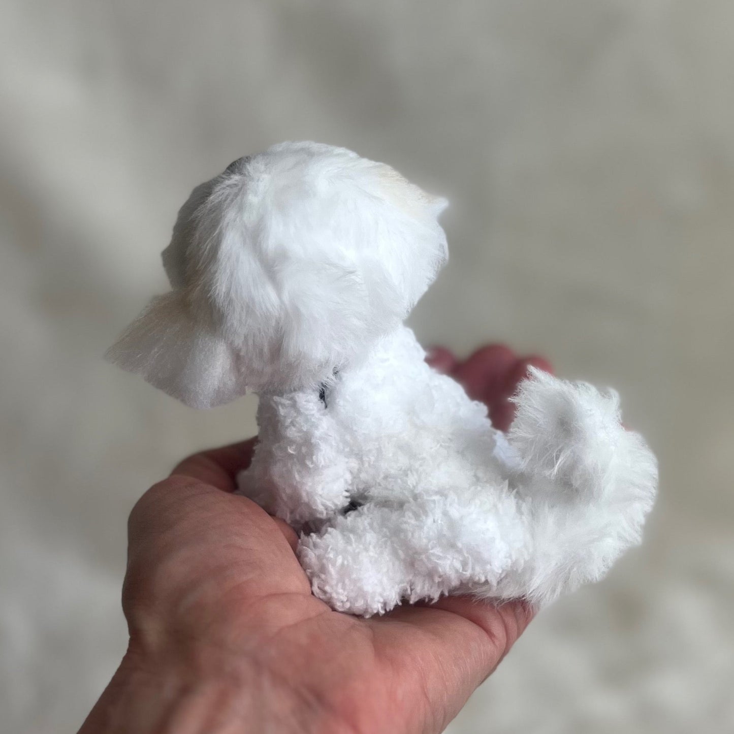 Miniature Shih Tzu, Shih Tzu Lover gift, Shih Tzu gift, Posable Miniature, Shih Tzu puppy, shih tzu figurine