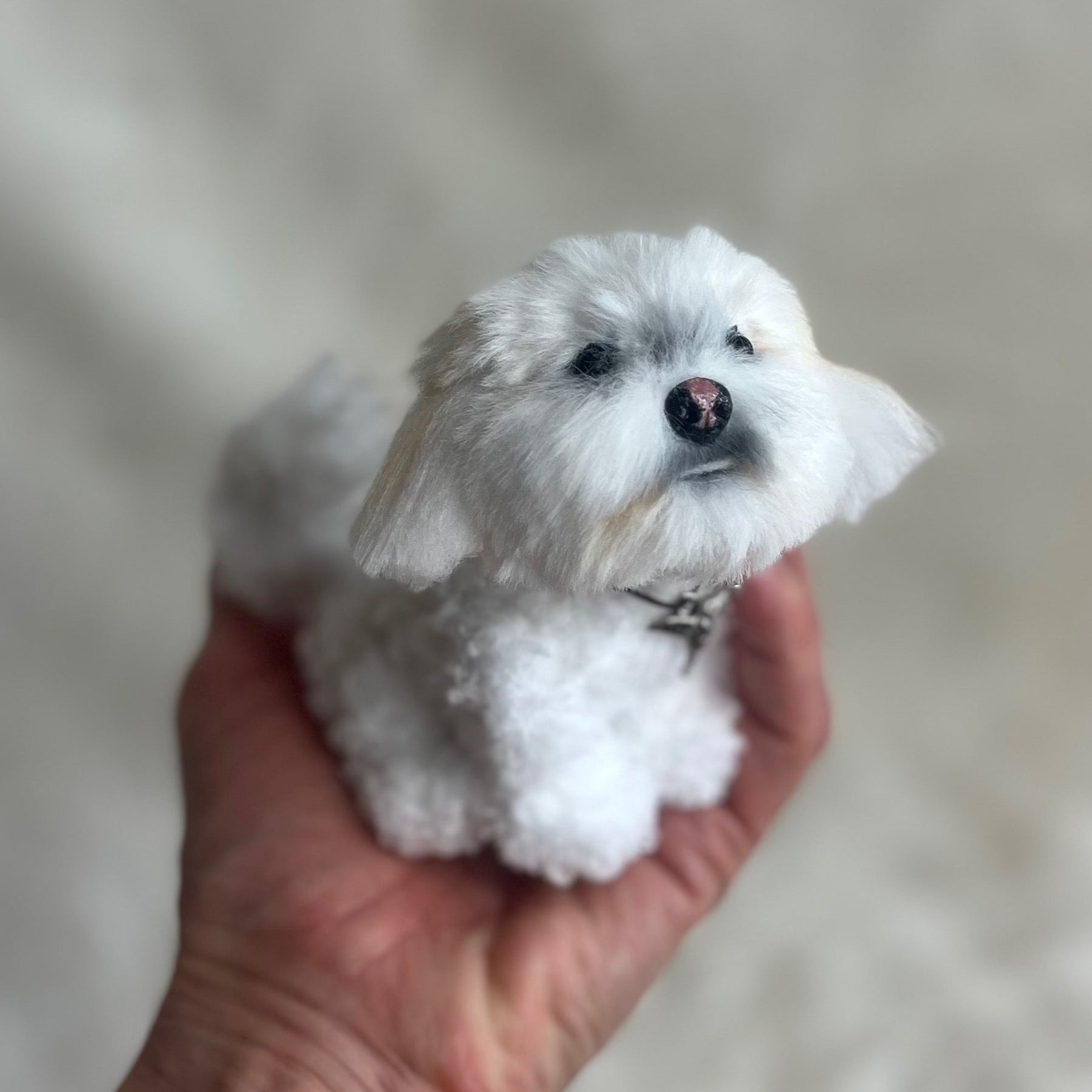 Miniature Shih Tzu, Shih Tzu Lover gift, Shih Tzu gift, Posable Miniature, Shih Tzu puppy, shih tzu figurine