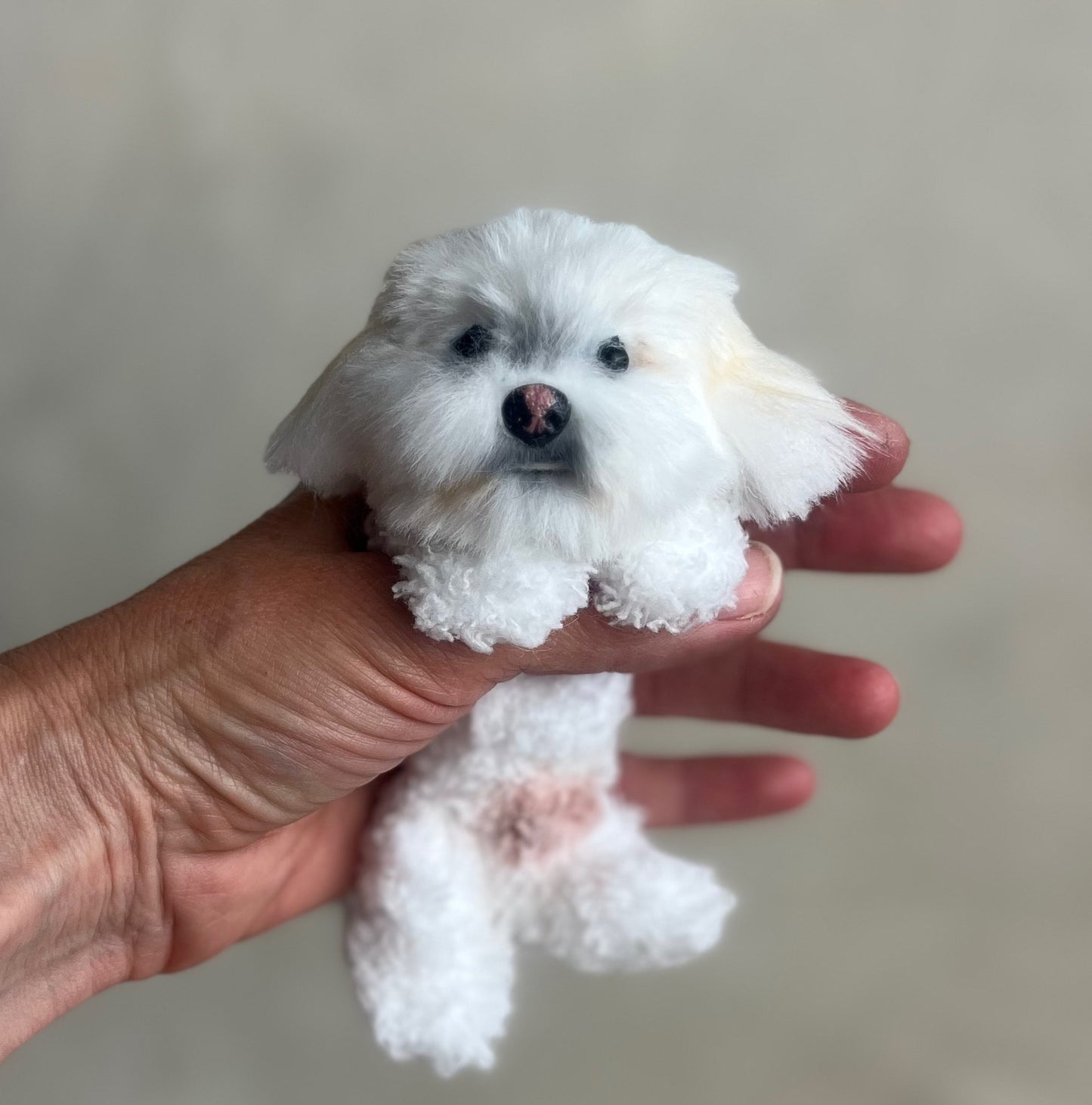 Miniature Shih Tzu, Shih Tzu Lover gift, Shih Tzu gift, Posable Miniature, Shih Tzu puppy, shih tzu figurine