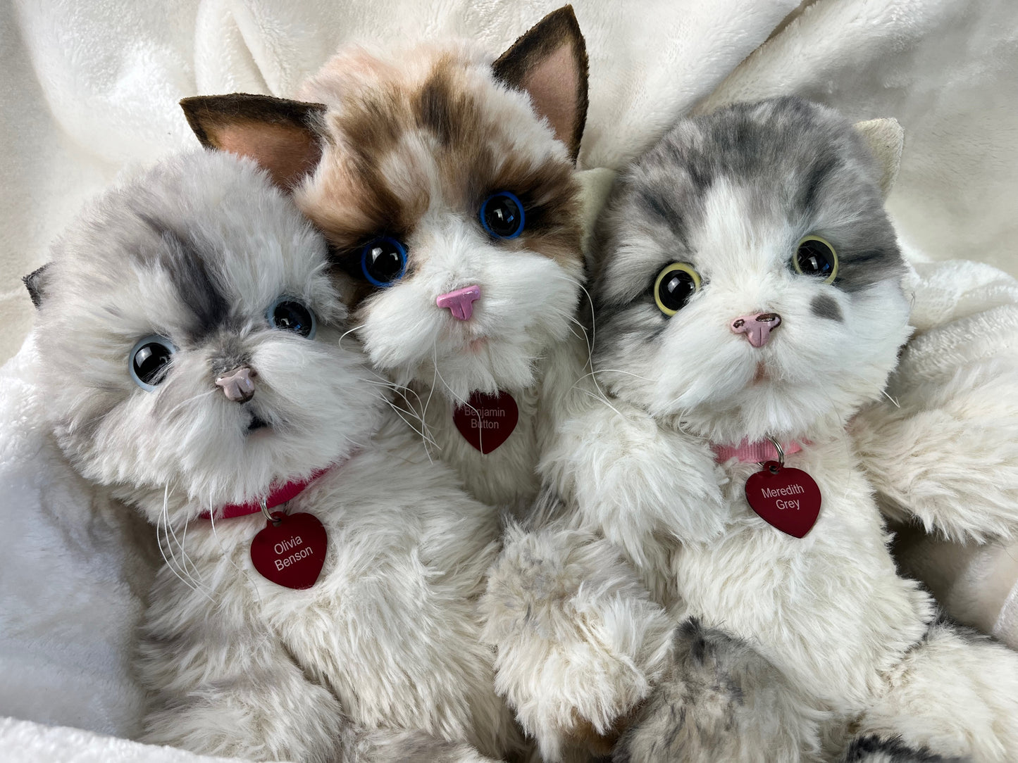 Custom Plush Cat Replica—12 to 15"