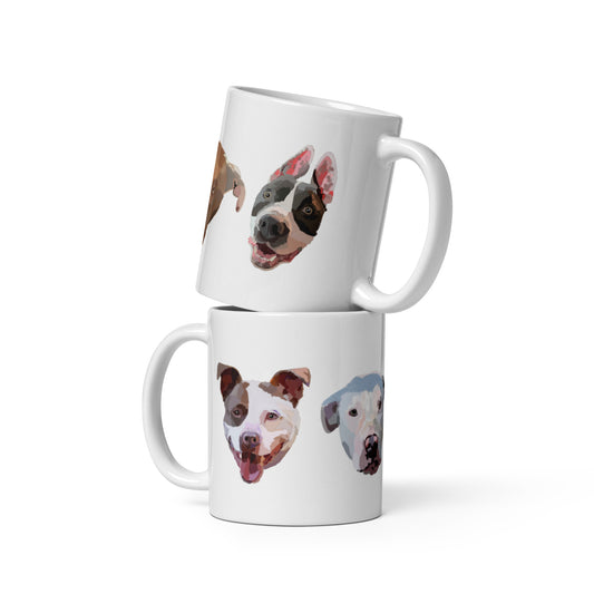 Painted Pitties Mug