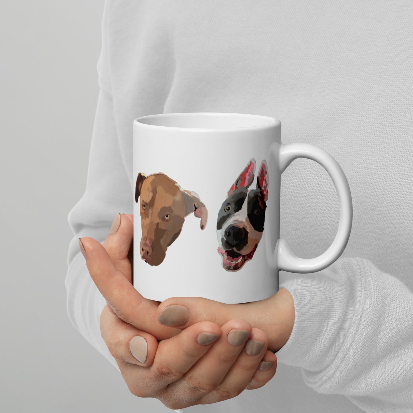 Painted Pitties Mug