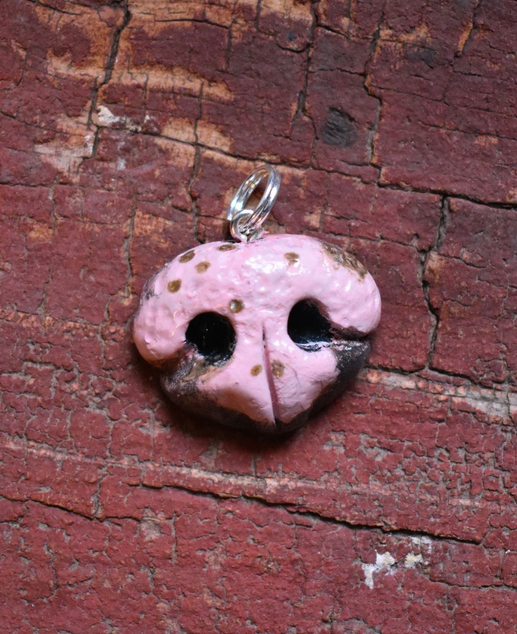 Custom Pet Nose Pendant, Pet Nose Keychain