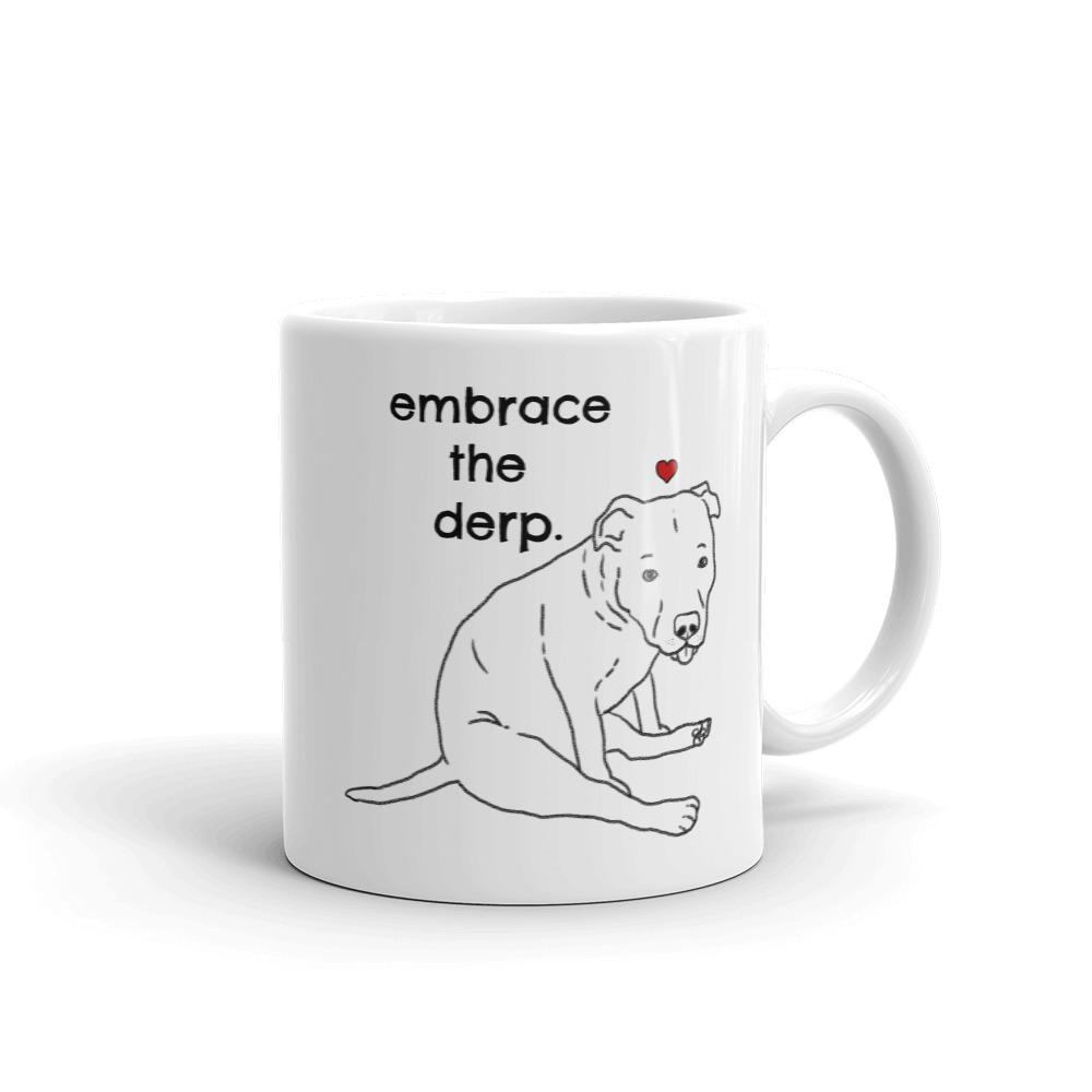 Mugs - Derpy Dog Pitbull Mug