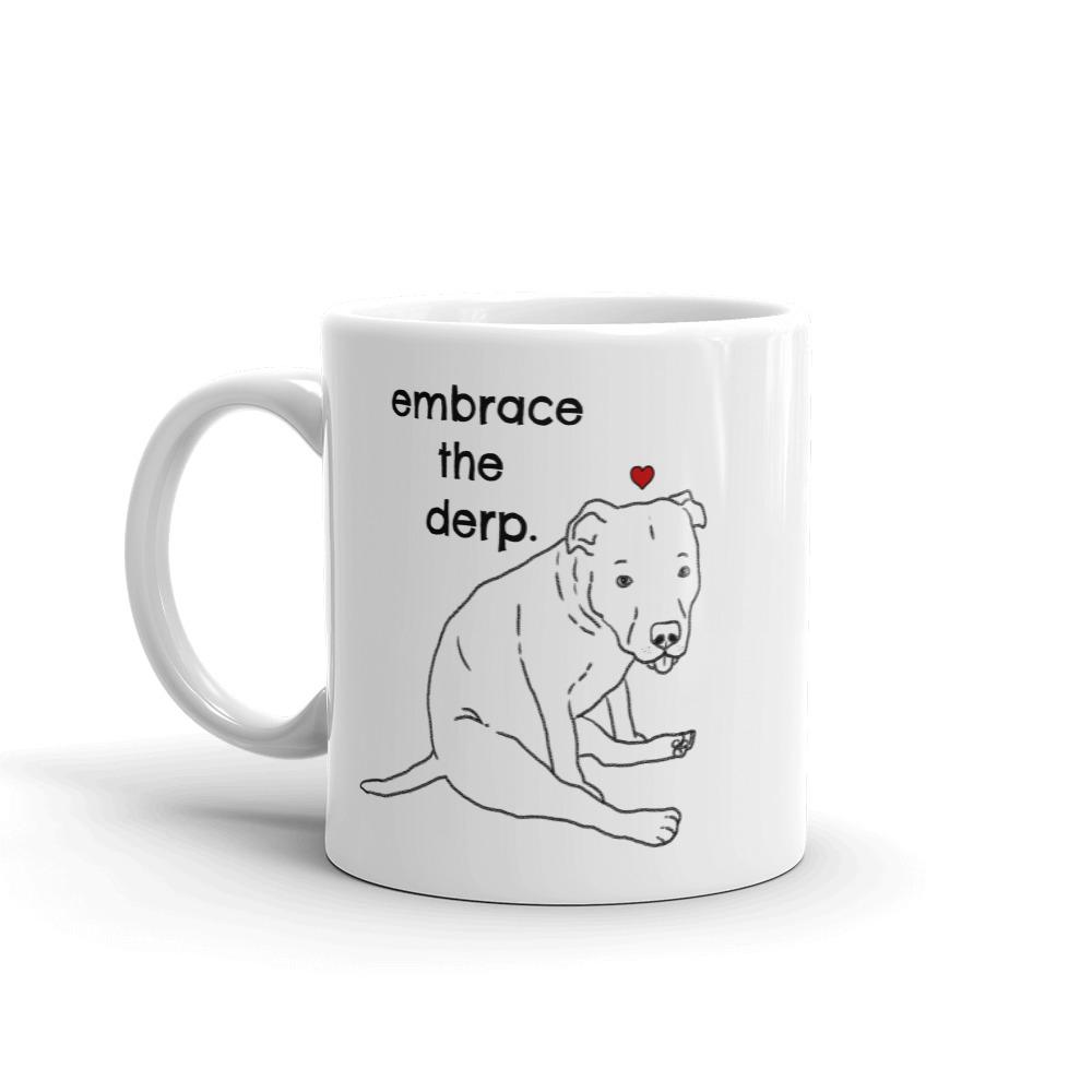 Mugs - Derpy Dog Pitbull Mug