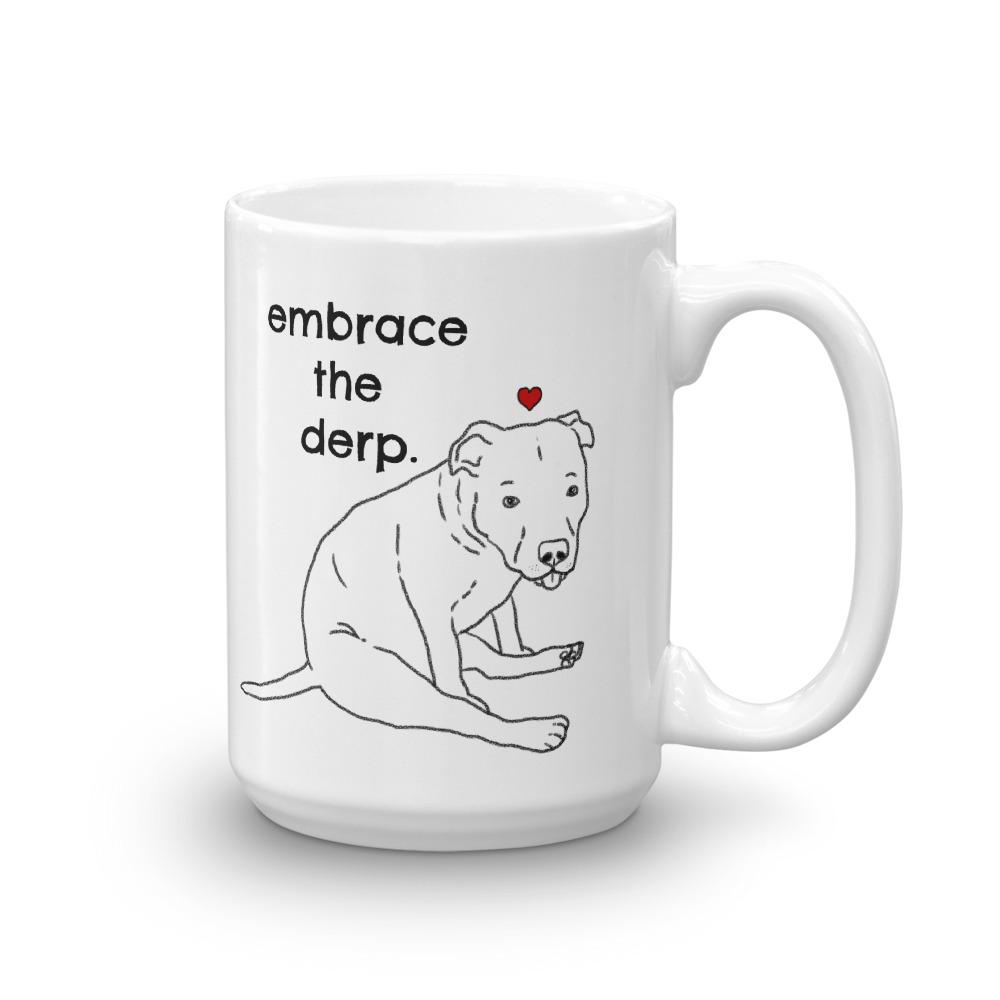 Mugs - Derpy Dog Pitbull Mug