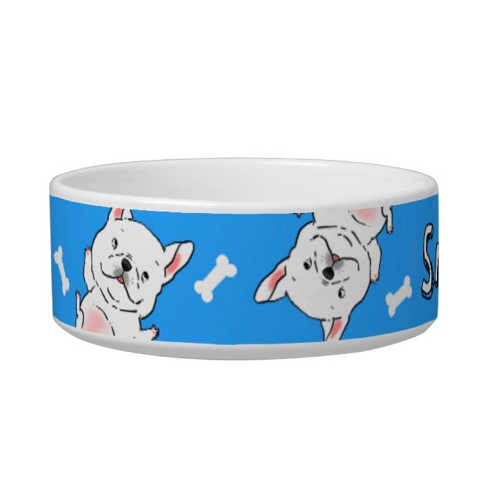 Pet Bowl - Custom Cartoon Portrait Pet Bowl