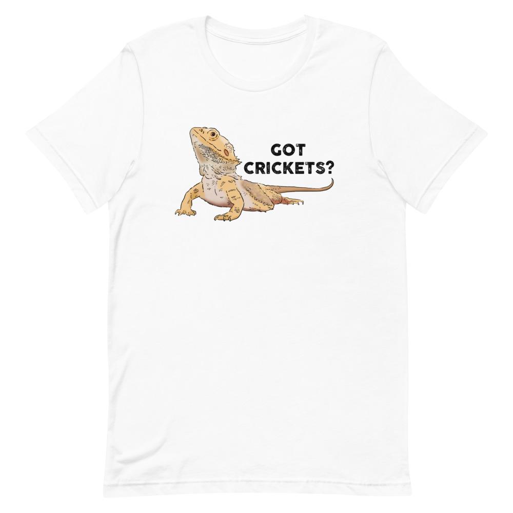 T-Shirts - Bearded Dragon "Got Crickets" Unisex T-Shirt