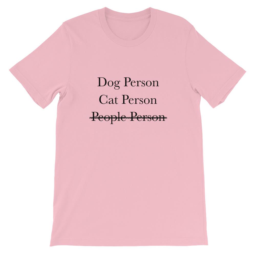 T-Shirts - Dog Person, Cat Person T-Shirt