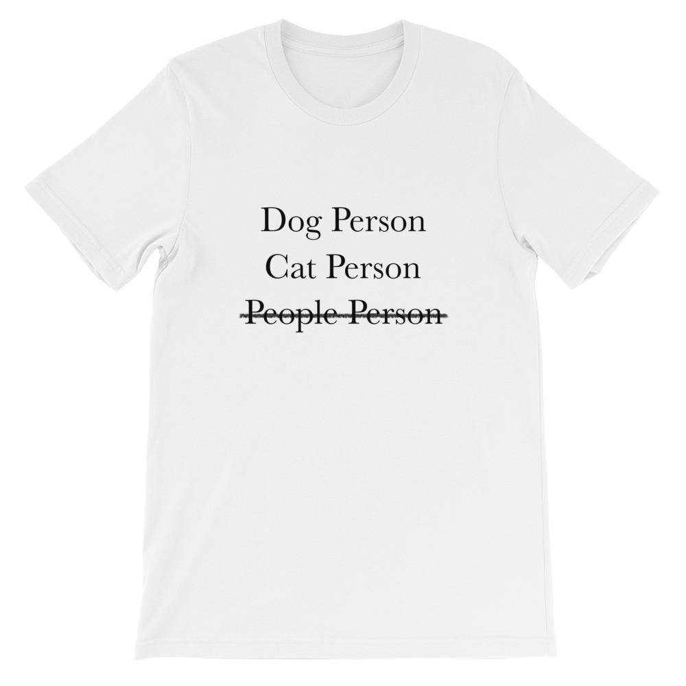 T-Shirts - Dog Person, Cat Person T-Shirt