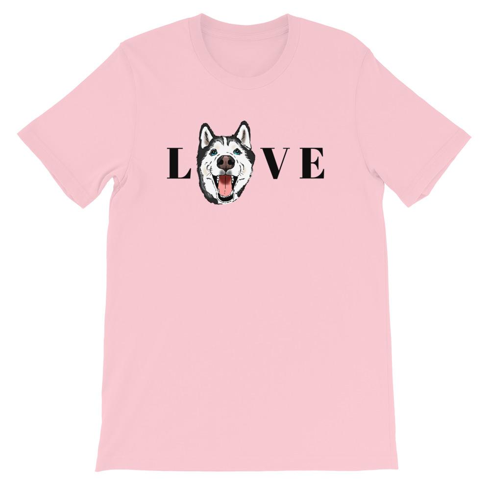 T-Shirts - Husky LOVE Unisex T-Shirt