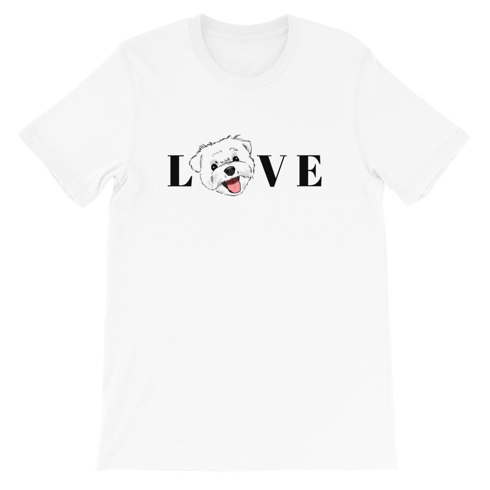 T-Shirts - Maltese LOVE Unisex T-Shirt