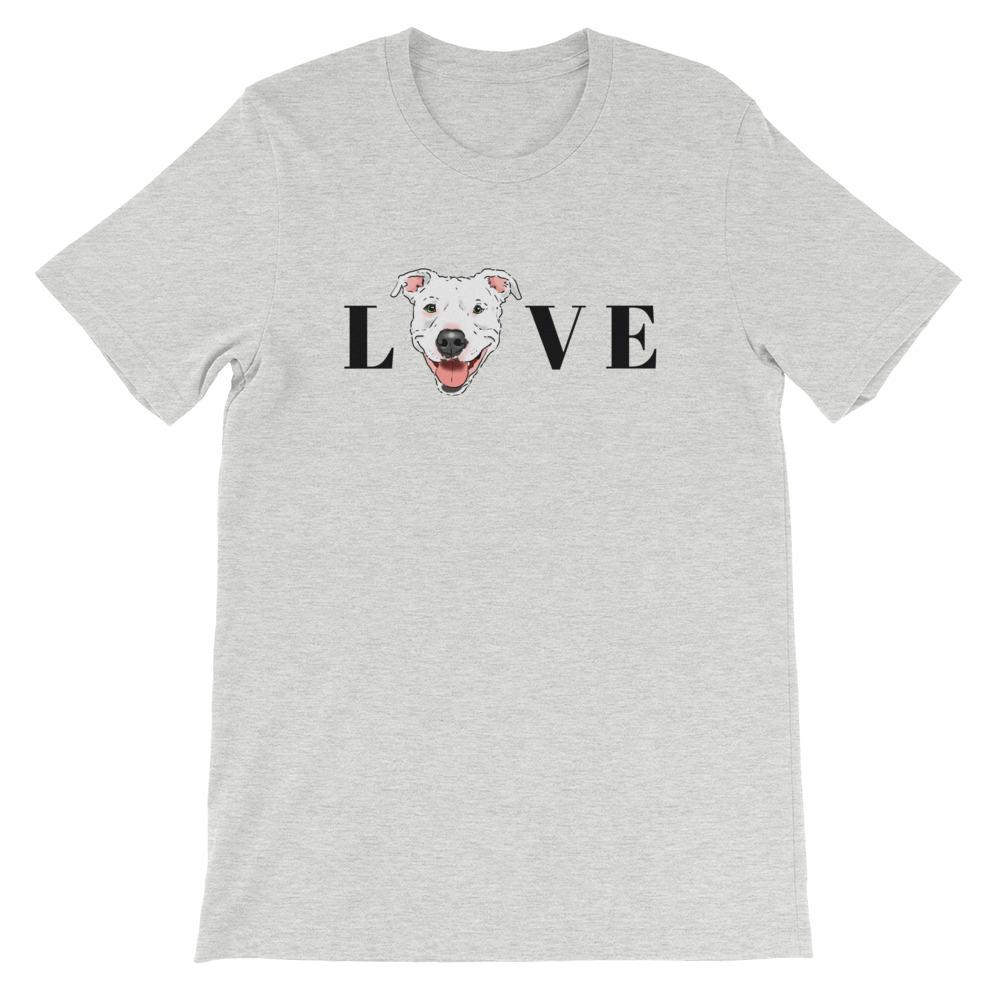 T-Shirts - Pittie Love Unisex T-Shirt