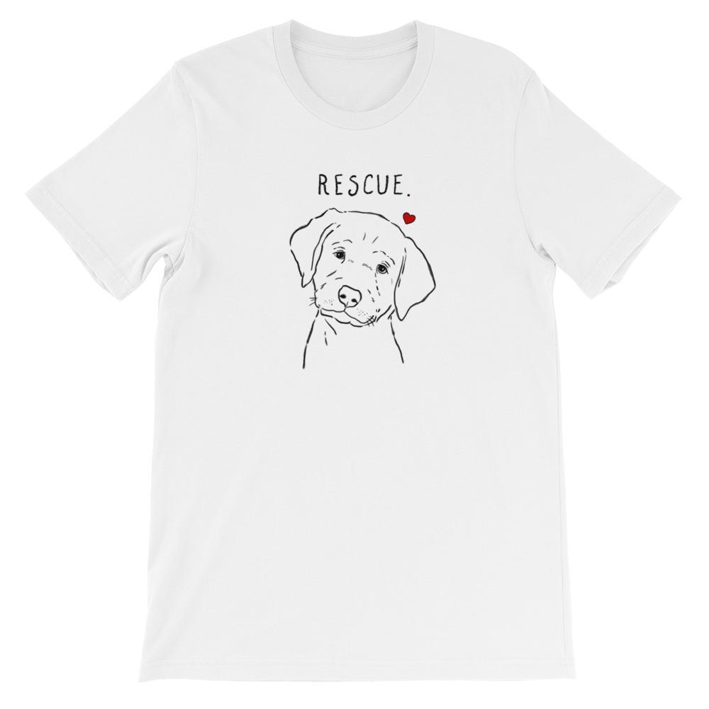 T-Shirts - Rescue Love Lab Puppy T-shirt