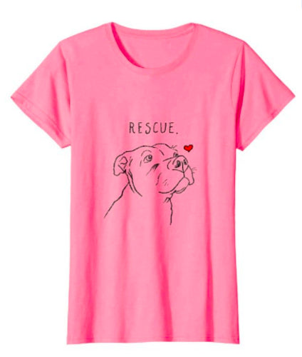 T-Shirts - Rescue Love T-Shirt: Unisex Tee