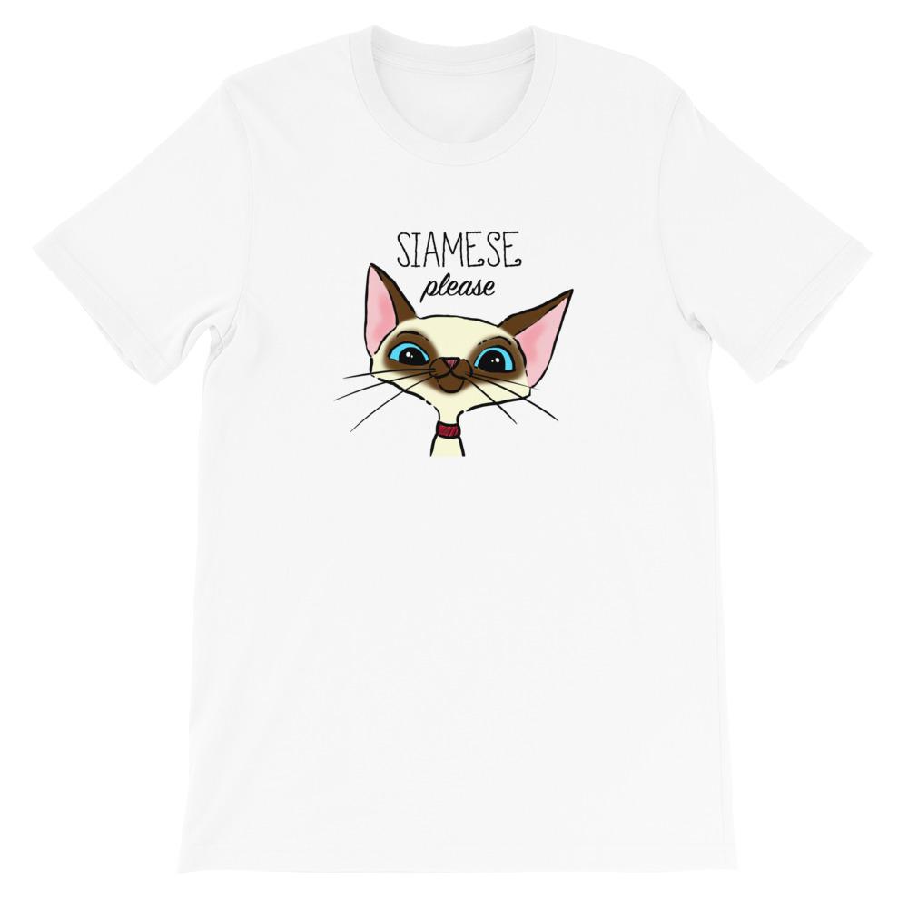 T-Shirts - Siamese Please Cartoon T-Shirt