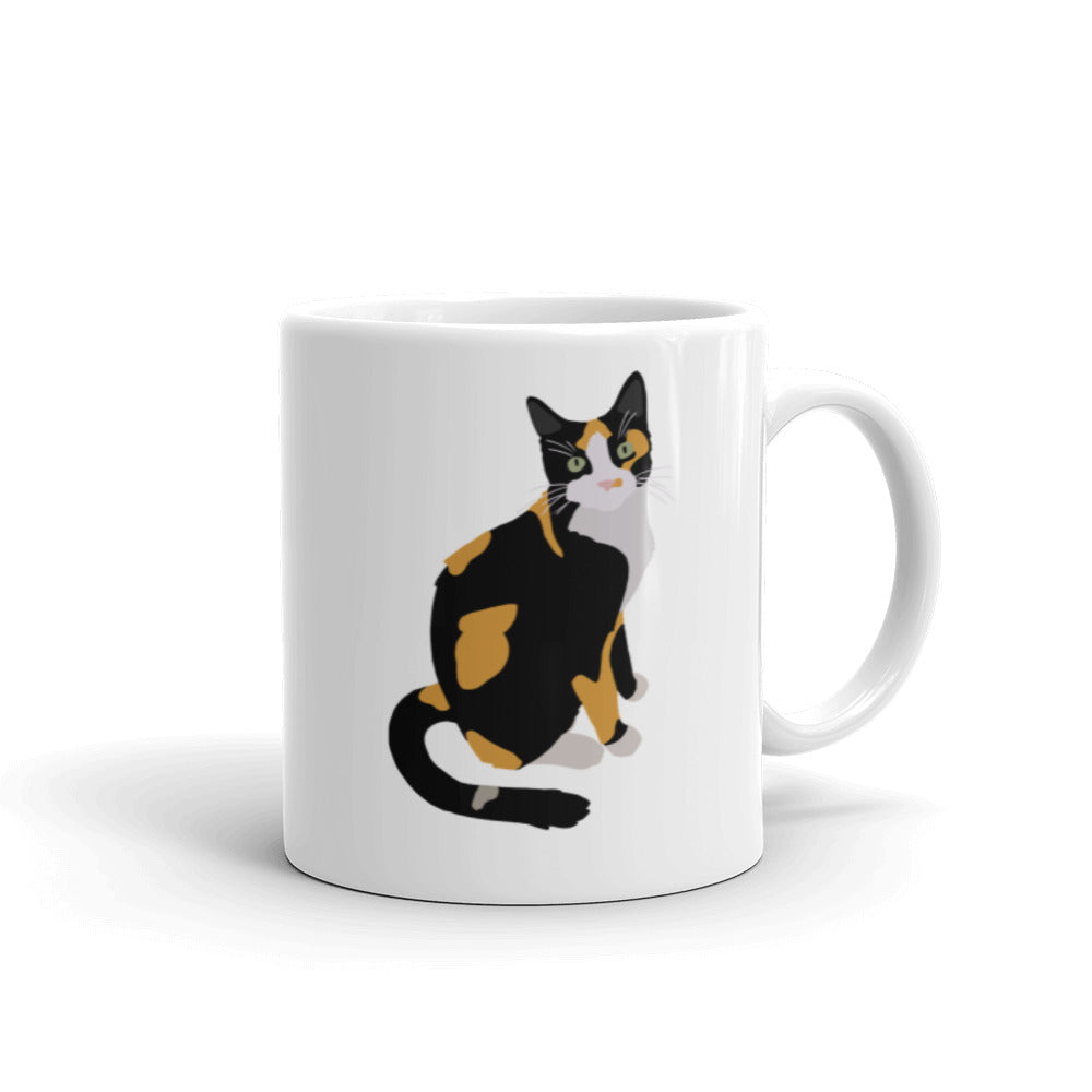 Calico Cat Mug